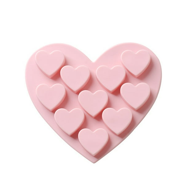 Silicone Soap Molds 3D Handmade Square Heart Pattern Mould Home Decorative Tool Silicone Soap Molds 3D Handmade Square Heart Pattern Mould Home Decorative Tool